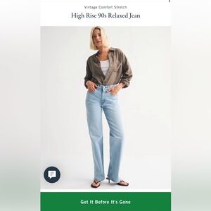 Abercrombie & Fitch 90s Relaxed Jean